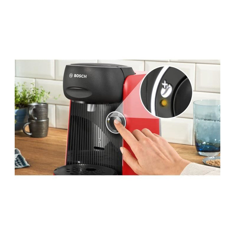 Machine A Café Multi-boissons -   Tassimo - Tas163e - T16 Finesse - 1400 W - 0,7 L - Rouge Bosch