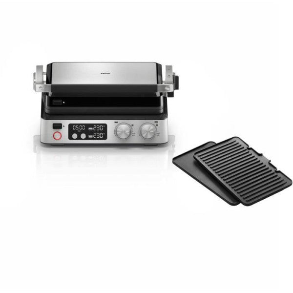 Grill Multifonctions - Braun - Multi Grill 7 - 2000 W - 3 Positions De Braun