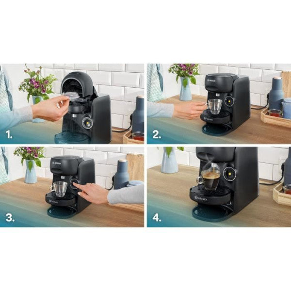 Coffeepadmachine Tassimo Black Schwarz (tas162e) Bosch