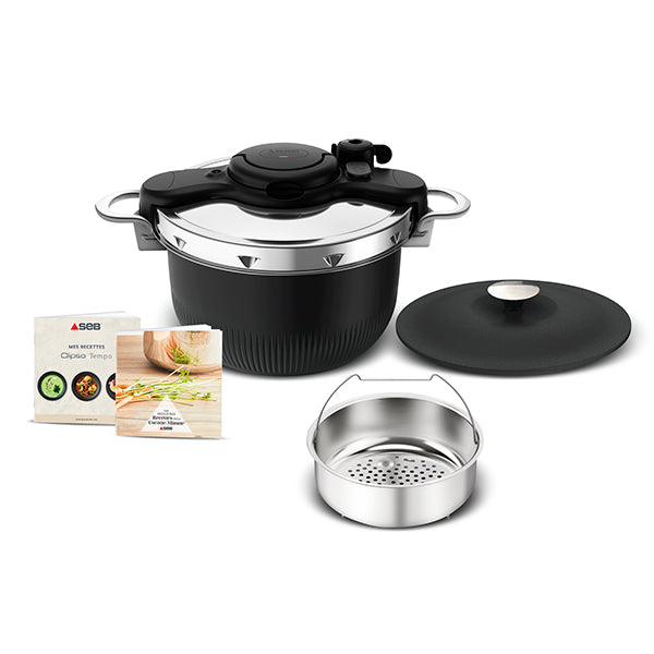 Cocotte-Minute® Clipso Tempo 3-en-1 6L Seb
