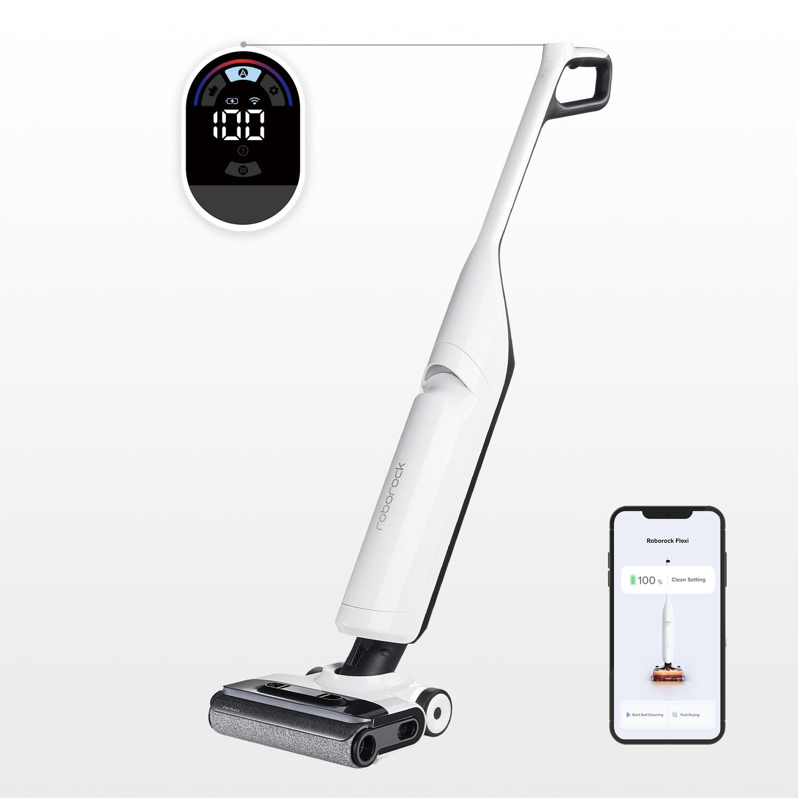 Aspirateur laveur Roborock Flexi