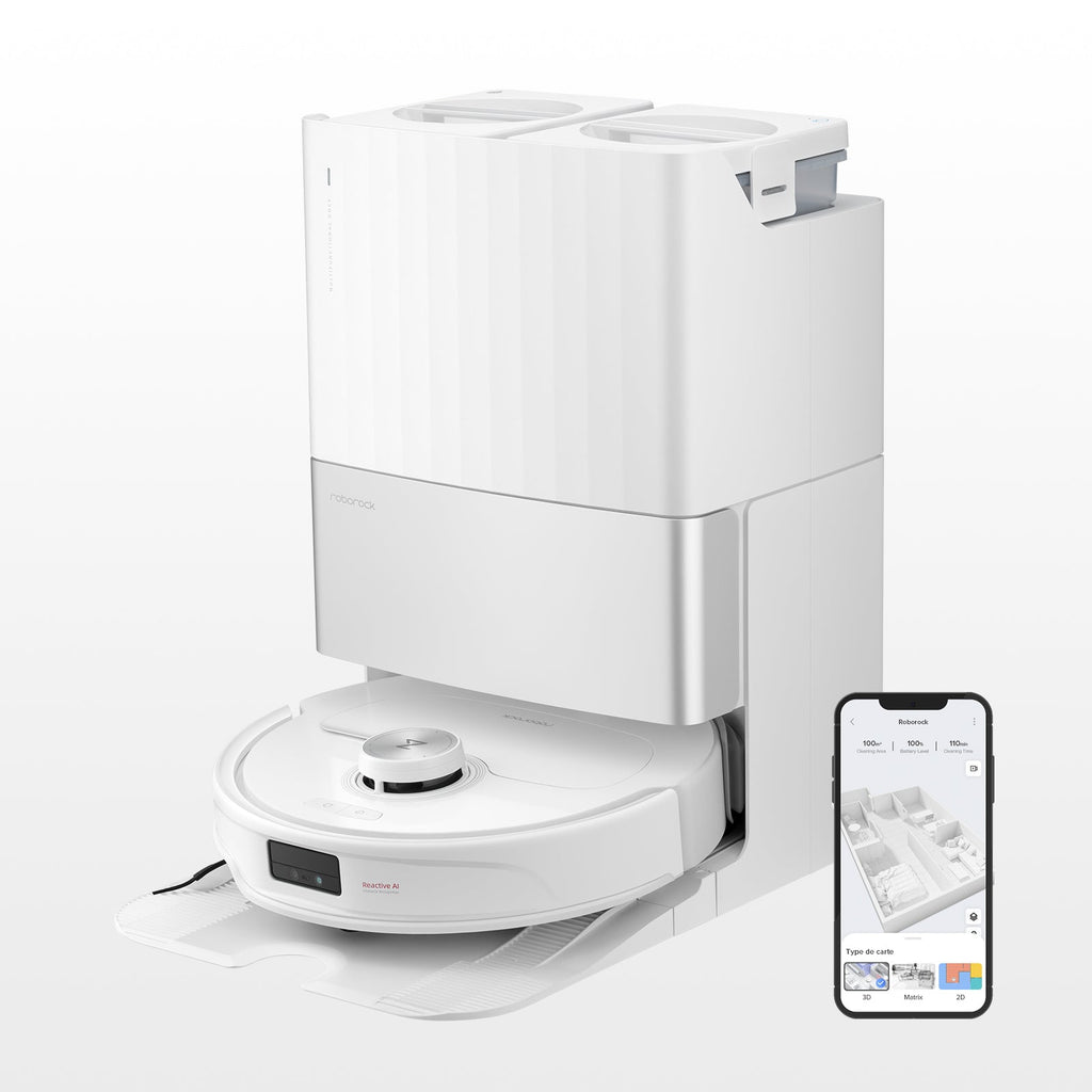 Roborock Qrevo Master robot aspirateur laveur avec station multifonction 3.0