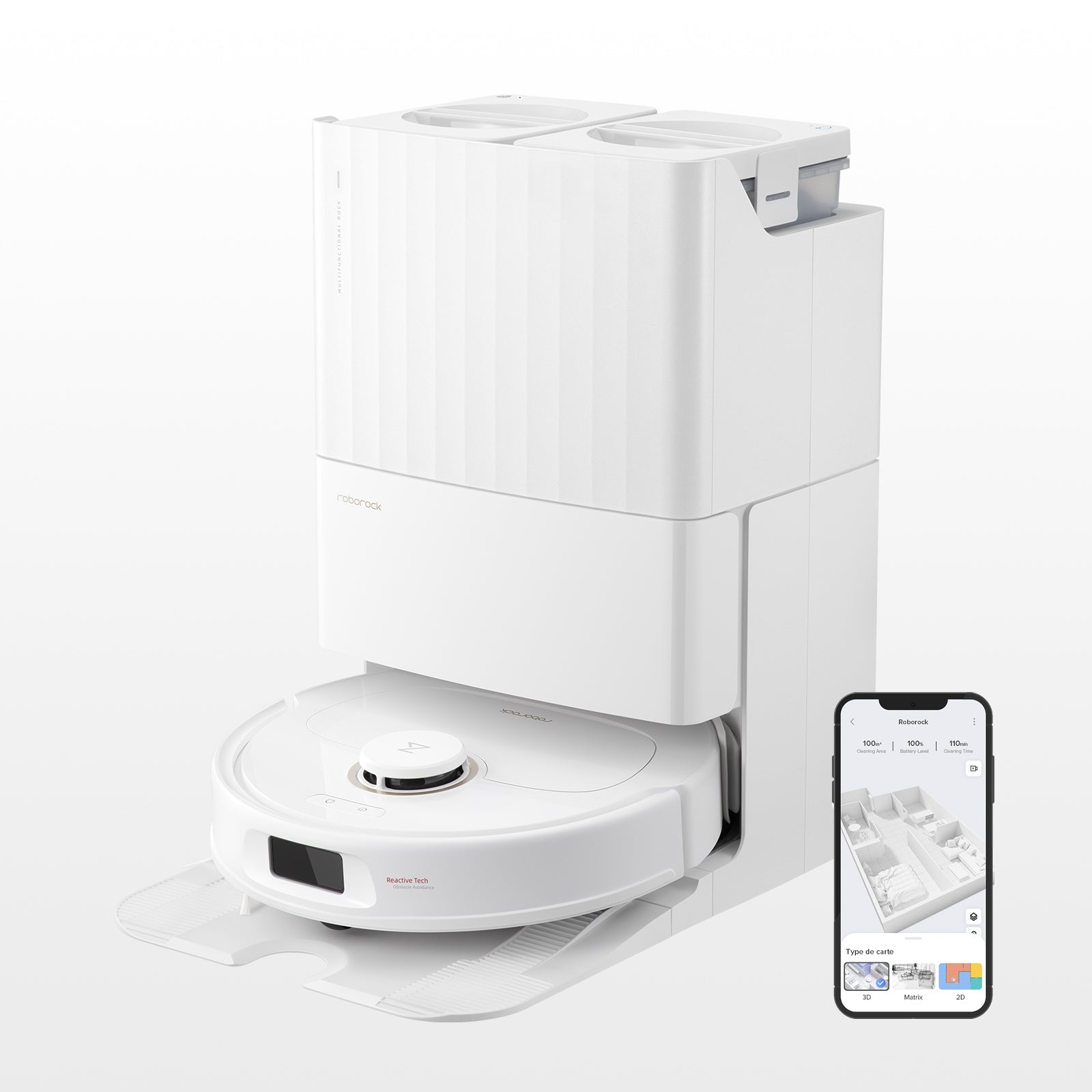 Roborock Qrevo Pro Blanc-Échanger avec