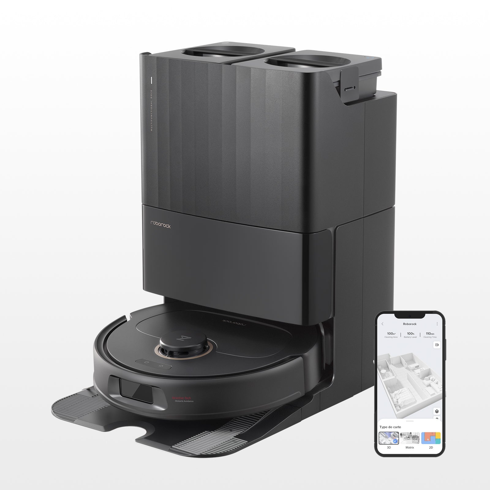 Roborock Qrevo Pro Noir-Échanger avec