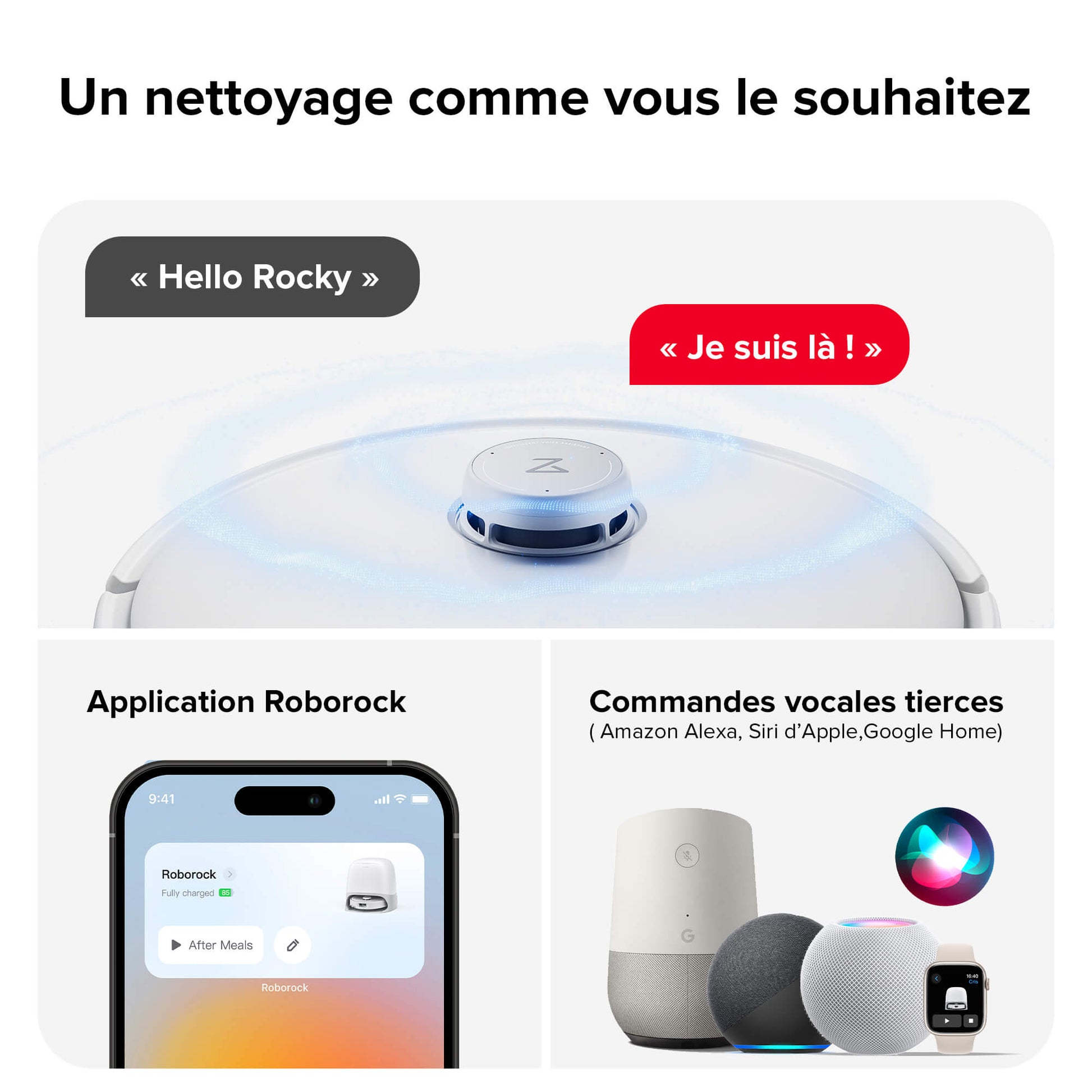 Roborock Qrevo Curv robot aspirateur laveur avec station multifonction 3.0