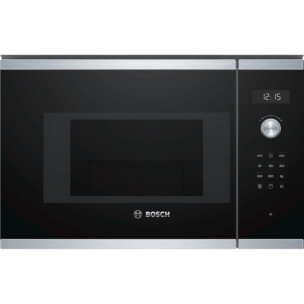 Micro-ondes Grill Encastrable Bosch Bel524ms0 Inox - 20 L - 800 W - Gr Bosch