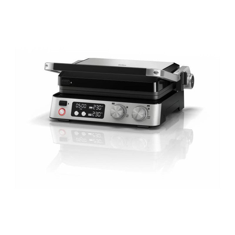 Grill Multifonctions -   - Multi Grill 7 - 2000 W - 3 Positions De Chauffe - Noir/acier Braun