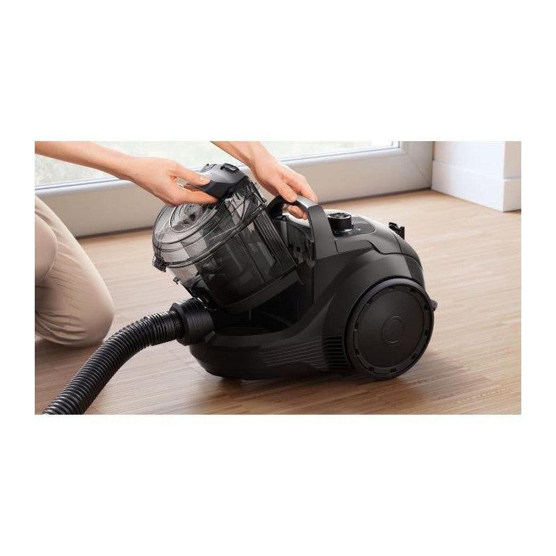 Nouveauté ! Aspirateur Traineau Sans Sac -   Bgc21x300 - 550w - 2l - 76 Db - Noir Bosch