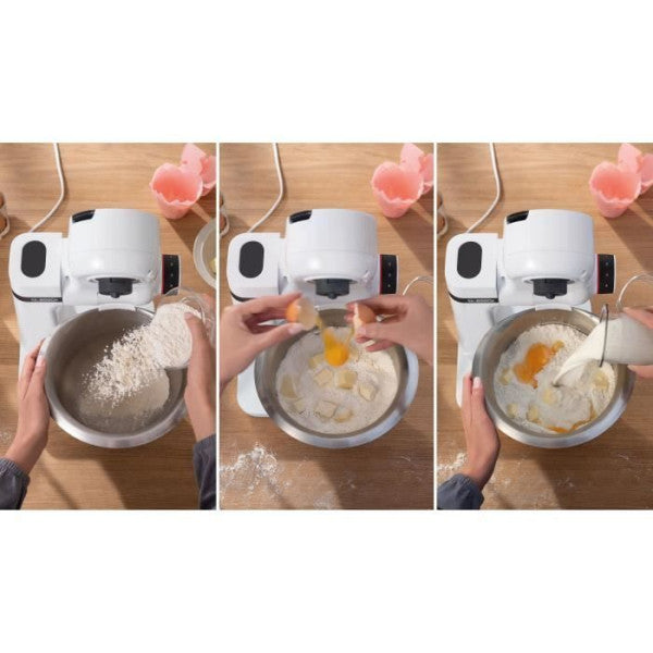 Robot Pâtissier -   - Mums2ew00e Serie 2 - 700 W - 4 Vitesses - Blanc Bosch