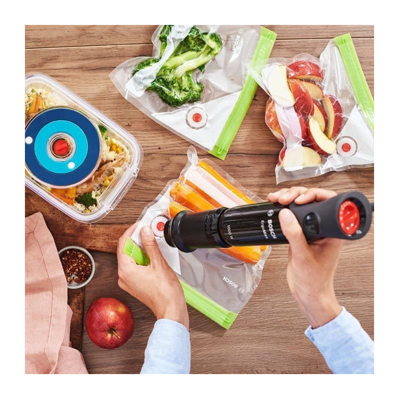 Mixeur Plongeant Ergomixx -1000 W - Pied Inox Avec 4 Lames Aiguiseés-12 Vitesses+turbo-bol Mixeur- Noir Bosch