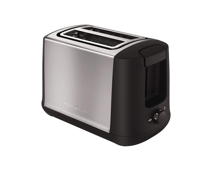 grille pain avec 2 fentes 850W gris noir Moulinex