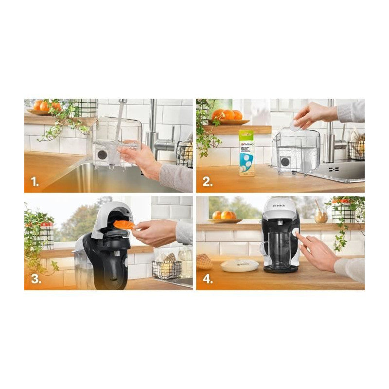 Machine A Café Multi-boissons -   - Tassimo - T11 Style Blanc - 1400 W Bosch