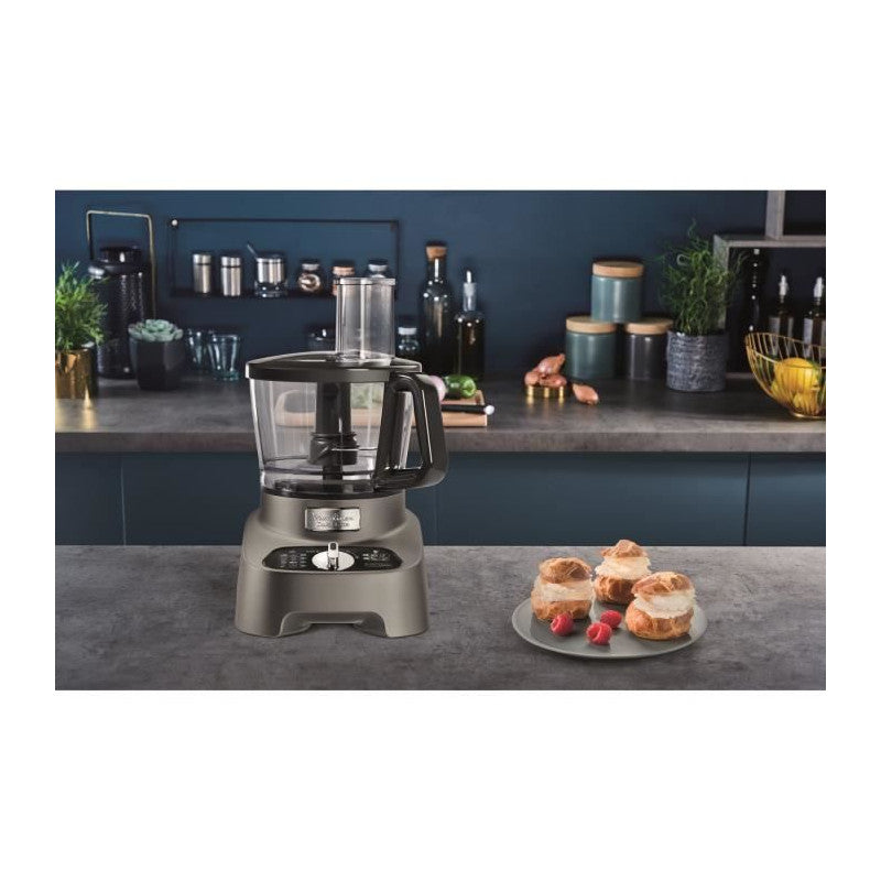 Robot Cuisine Multifonction Doubleforce 31 Fonctions 10 Accessoires Blender 2l Fp825e10 Moulinex