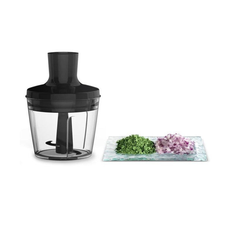 Hm653910 Powermix Silence Batteur, 600 W, Technologie Silencieuse, Poignee Ergonomique, Variateur De Vitesse Moulinex