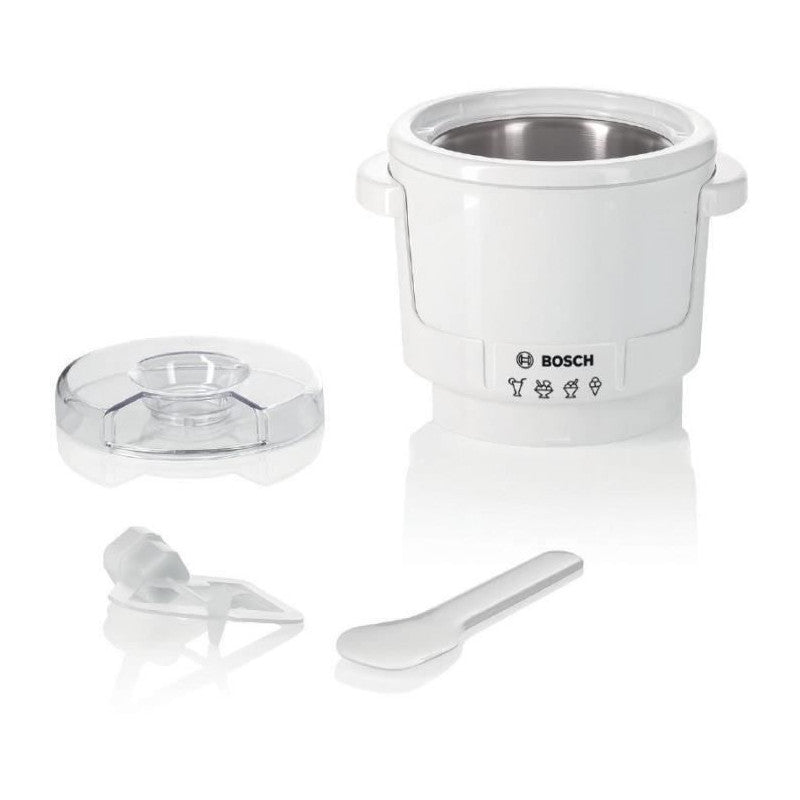 Accessoire Sorbetiere -   - Muz5eb2 - Pour Kitchen Machine Mum5 - Réfrigérant A Double Paroi - Max. 550 G De Glace Bosch