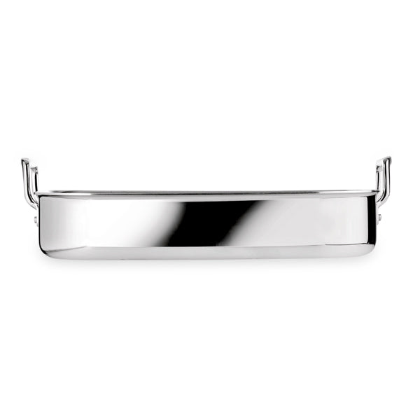 Plat à rôtir rectangulaire inox 35 cm Le Creuset