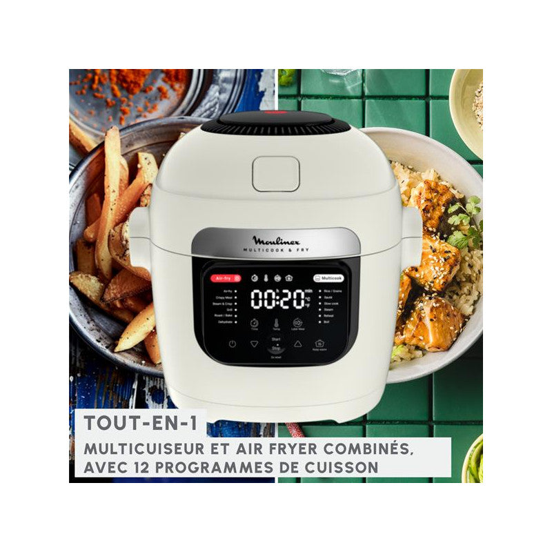 Multicuiseur Pression Et Cuisson   - Mz7301f0 Moulinex