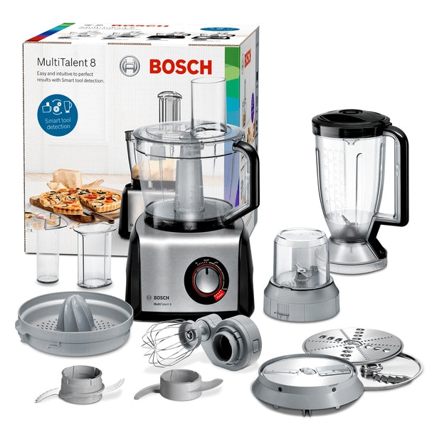 Robot de cuisine MultiTalent 8 noir inox MC812M844 1250 W Bosch