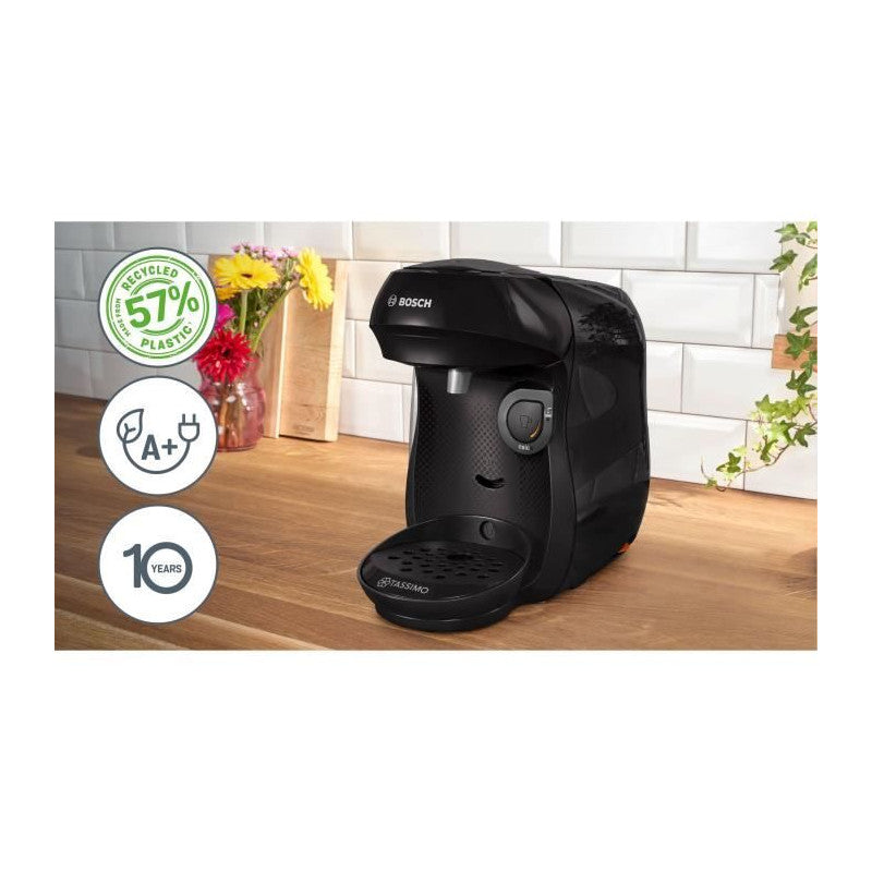 Machine A Café Multi-boissons -   - Tassimo - T10 Happy Noir - 1400 W Bosch