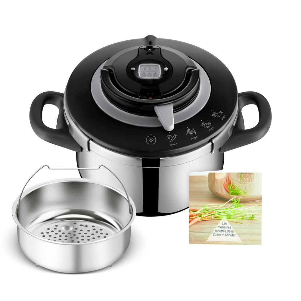 Cocotte clipso chef 4.5 L 4 programmes Seb