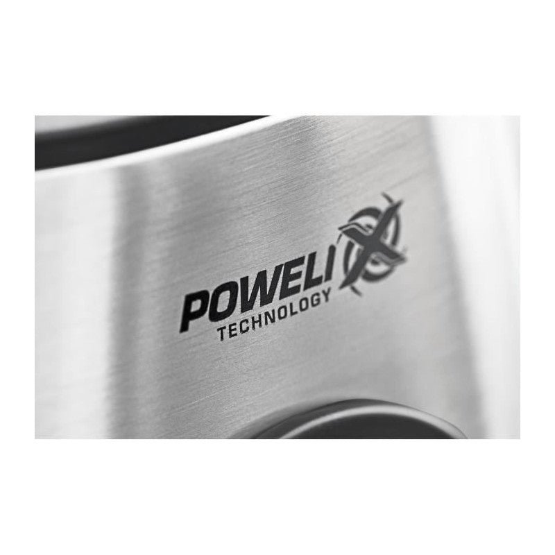 Moulinex blender mixeur, puissance 800 w, lames inox, 5 vitesses, bol verre thermique 1,75 l Seb