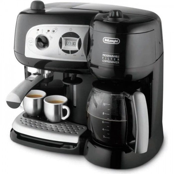 Delonghi Bco 264.1 - Combiné Expresso Cafetiere - Noir - Café Moulu Ou Delonghi