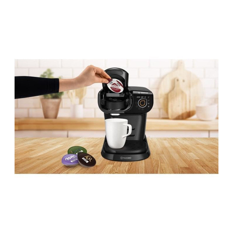 Machine A Cafe Multi-boissons -   Tassimo Tas6502 - Noir Bosch