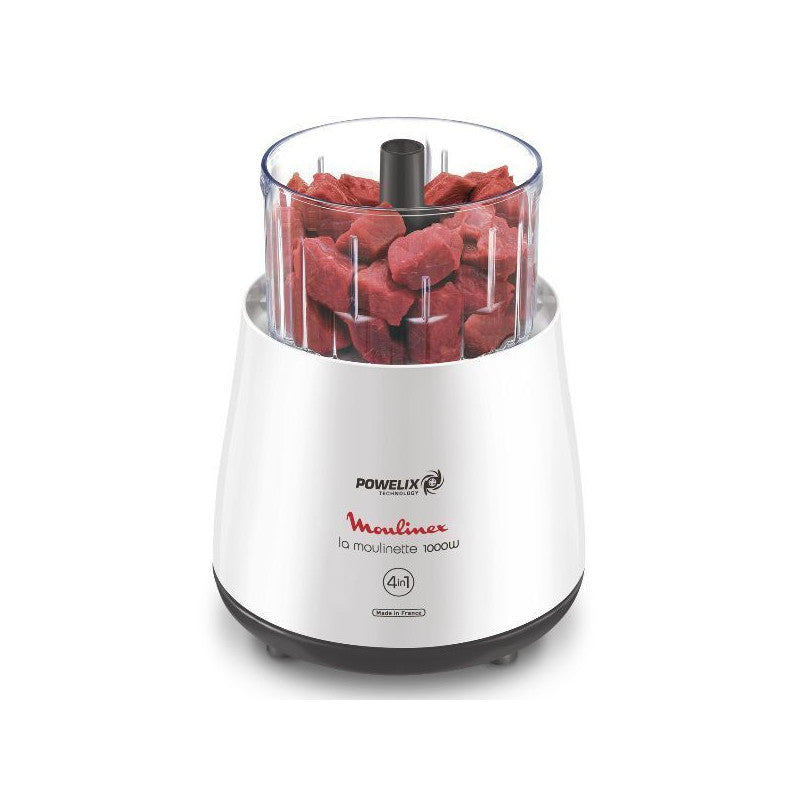 Moulinette Powelix 1000w 4fonctions Hacher Mixer Ciseler Concasser Bol    - Dpa110 Moulinex