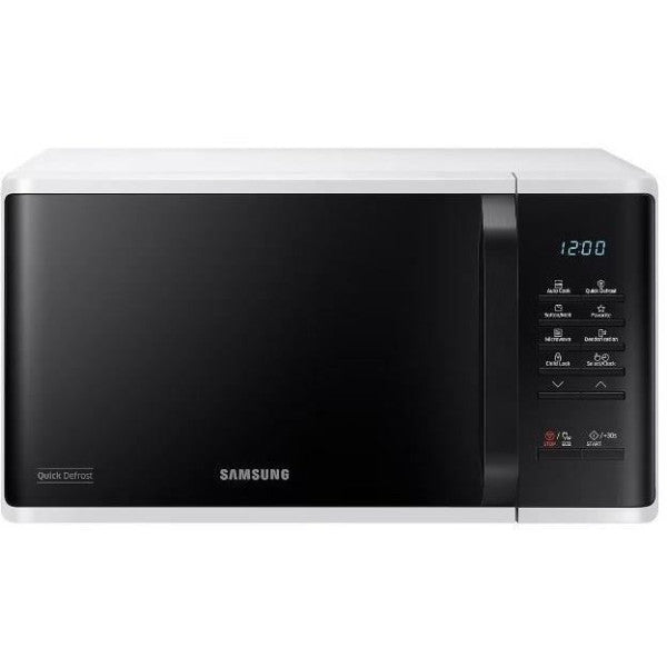 Micro-ondes Samsung Solo - Blanc - 23 L - 800 W - Cavité Céramique éma Samsung