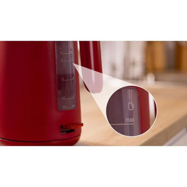 Bouilloire Electrique  - Bosch - Twk2m164 Mymoment - Rouge Mate - Indi Bosch