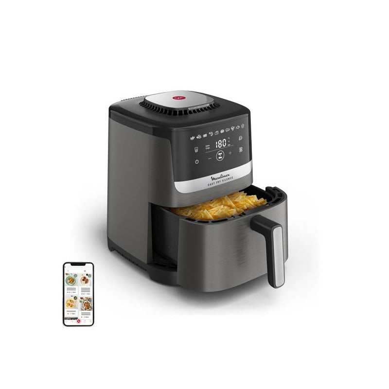Friteuse Easy Fry 5l Silencieux Digital 40 A 220c° 10prog   - Ez551hf0 Moulinex