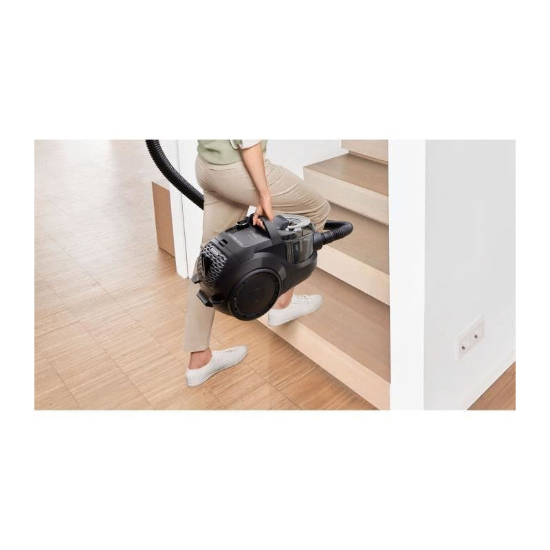 Nouveauté ! Aspirateur Traineau Sans Sac -   Bgc21x300 - 550w - 2l - 76 Db - Noir Bosch