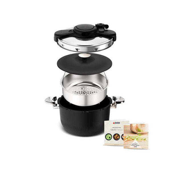 Autocuiseur Seb Clipso Tempo 3-in-1 P4810700 Noir Seb