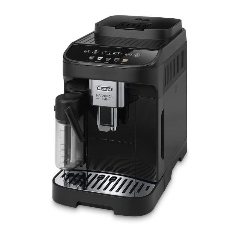 Magnifica Evo, Machine Expresso Avec Broyeur, Technologie Boissons Lactees, Ecam290.61.b, Noir Delonghi