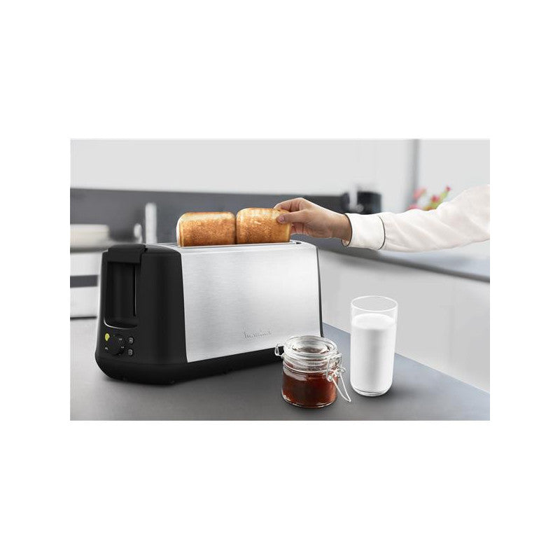 Grille Pain 2tranches 1700w 7 Niveaux  Inox   - Ls342d10 Moulinex