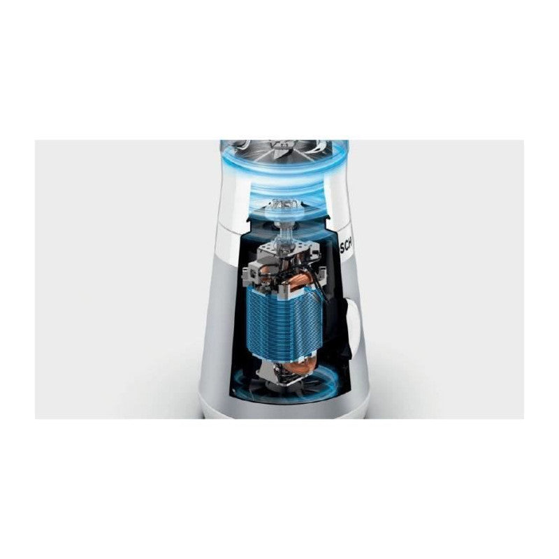 Mini blender bosch - bol mixeur 0,8 l - 4 lames tranchantes inox Bosch