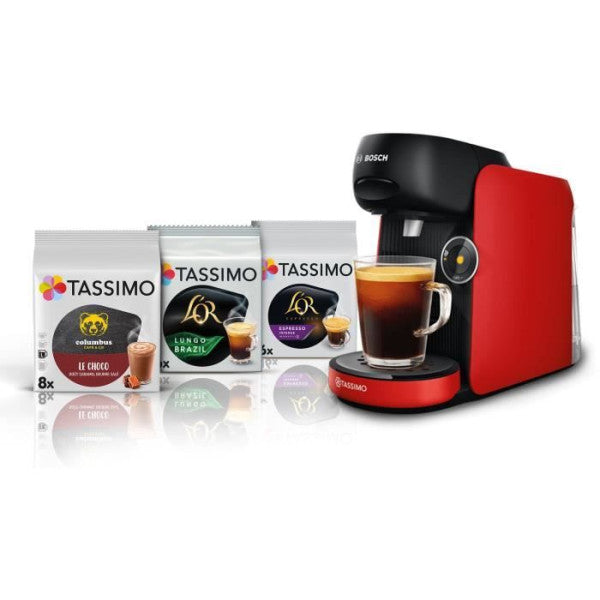 Machine A Cafe  + 3 Packs T-discs -  - Tassimo Finesse Tas163e - 1400 Bosch