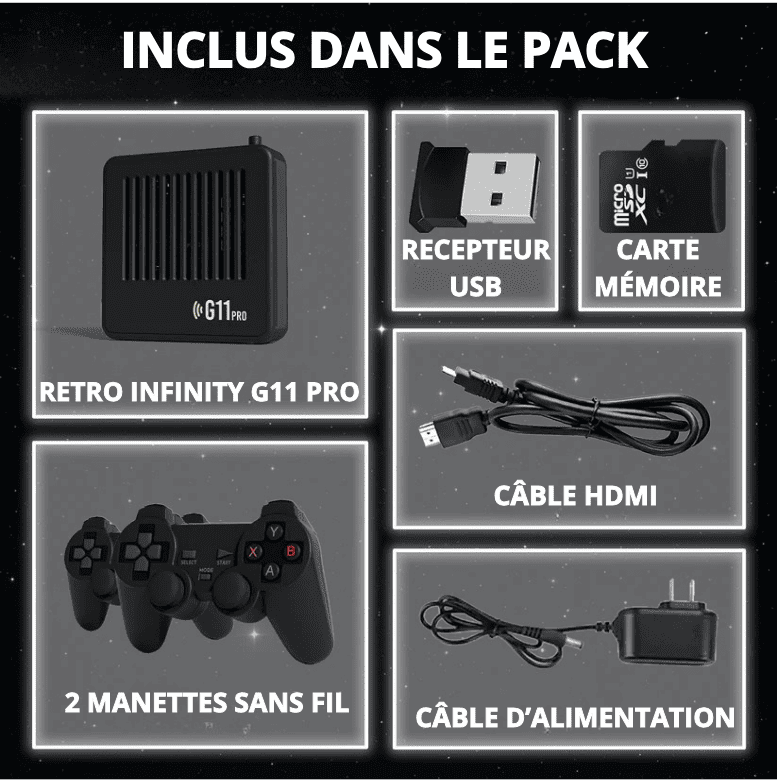 Retro Infinity™ Ultra - Édition G11 Pro