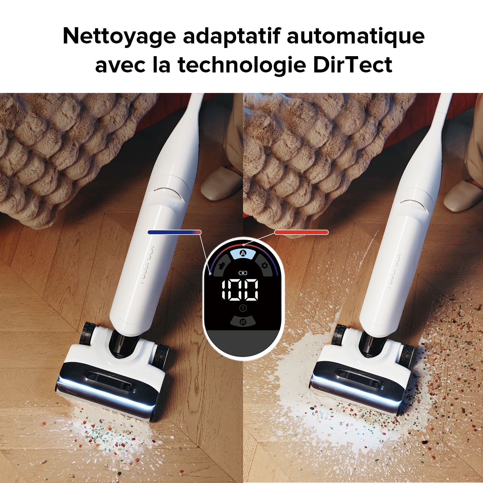 Aspirateur laveur Roborock Flexi