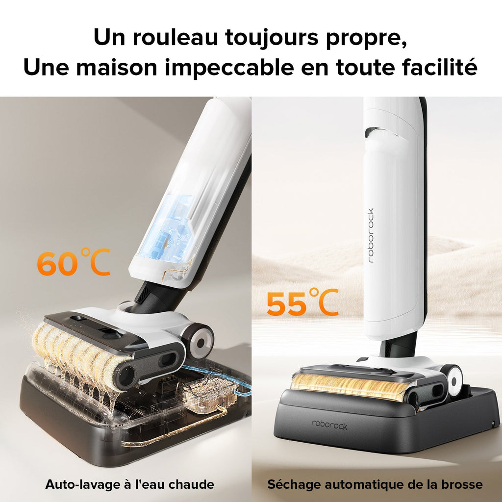 Aspirateur laveur Roborock Flexi