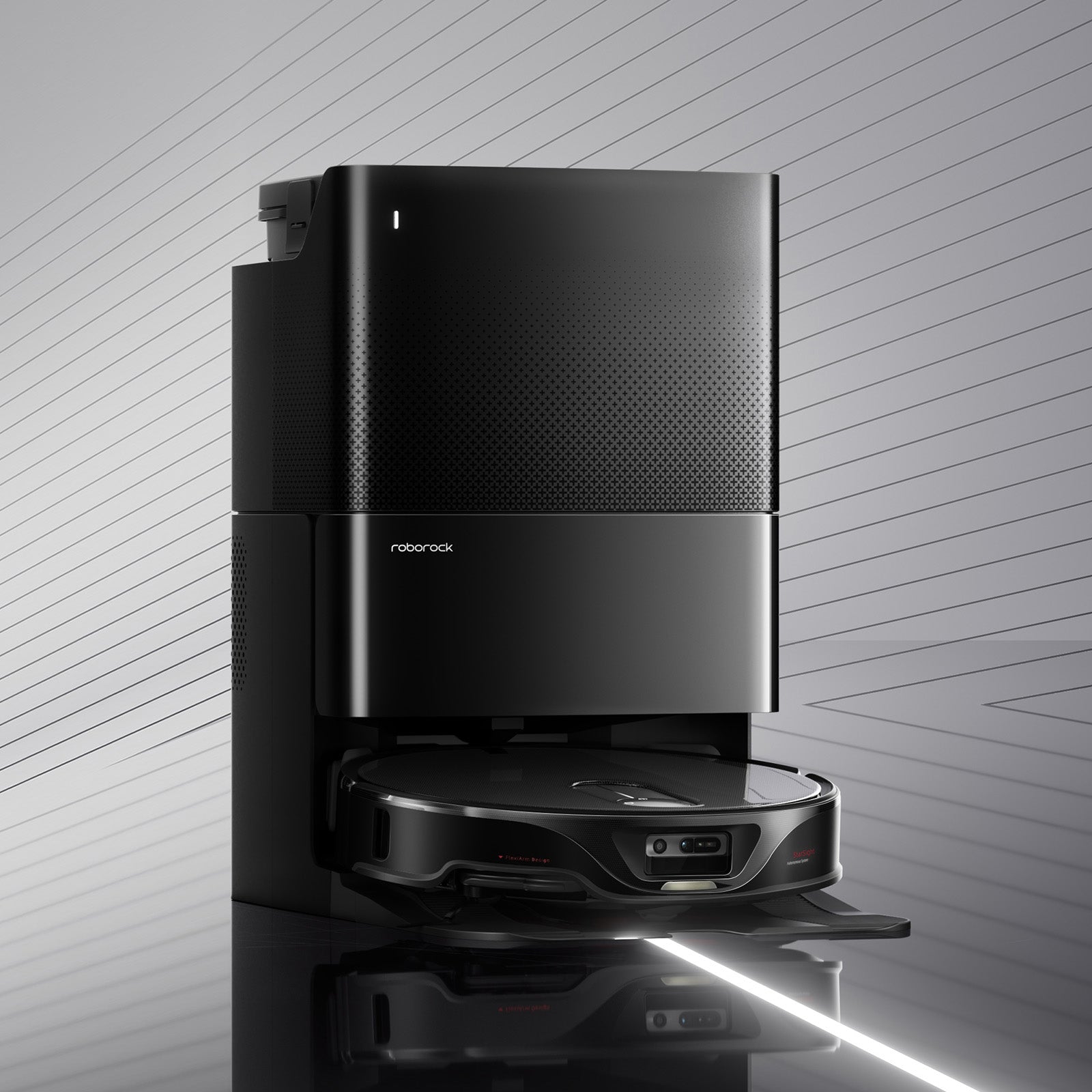 Roborock Qrevo Slim robot aspirateur laveur avec Système autonome StarSight™