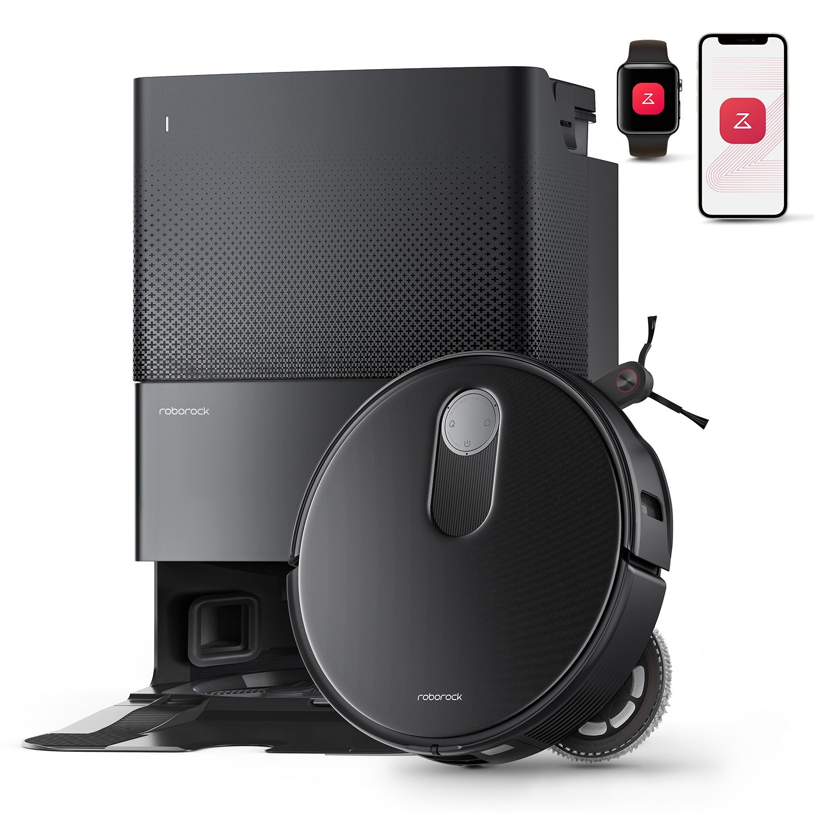 Roborock Qrevo Slim robot aspirateur laveur avec Système autonome StarSight™