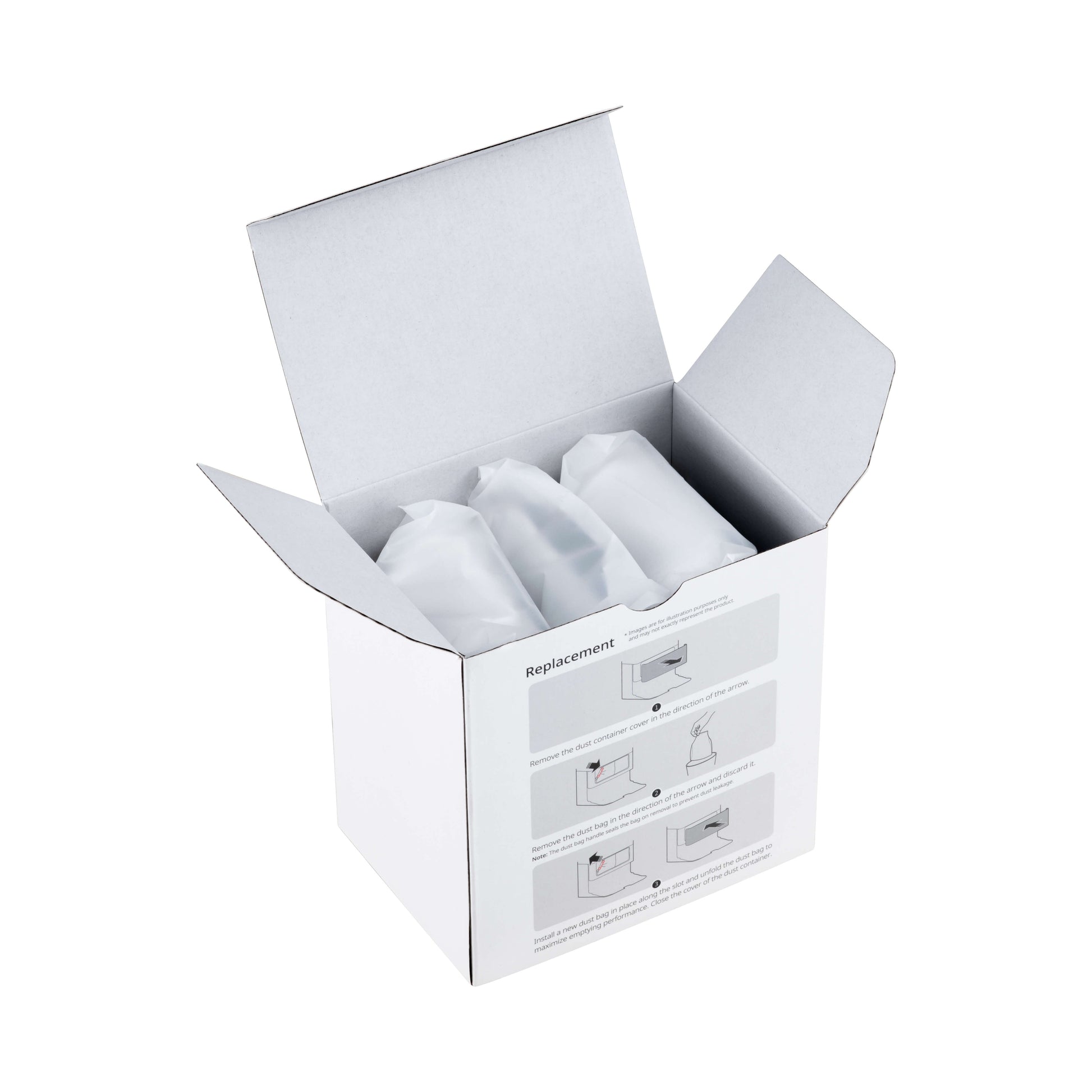 Roborock sac à poussière x3 pour série Qrevo, série Saros, série QV, série Q10, série Q7, S8 MaxV Ultra, S8 Max Ultra